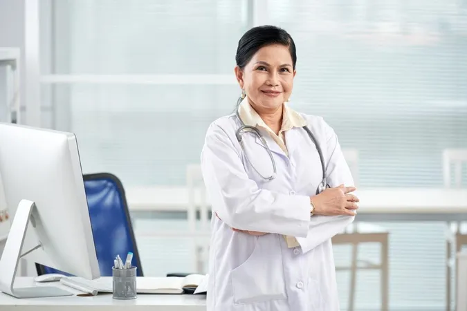 General Practitioner Standing Arms Folded Medical Office X - Certified Clinical Supervisor study guide