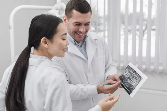 Dentists Looking Scan X - Certified Dental Consultant study guide
