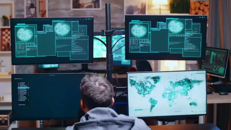 Excited Hacker After Breaking Government Server Using Supercomputer X - Certified Digital Forensics Investigator study guide