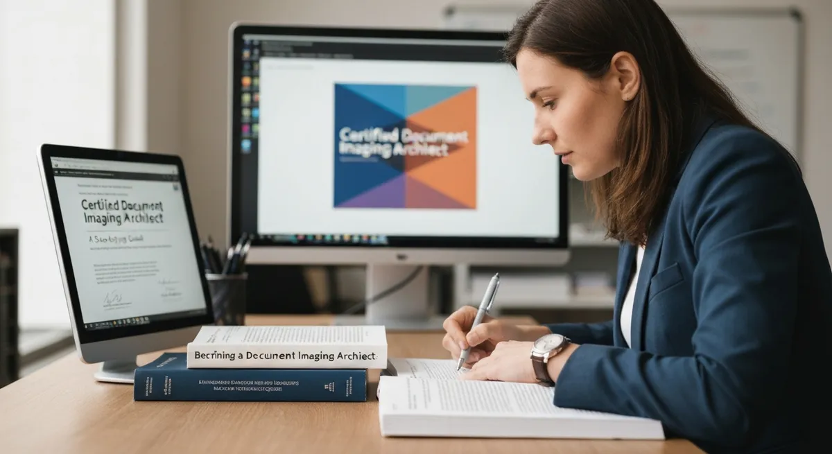 Attentive Manager Checking Accou - Certified Document Imaging Architect study guide