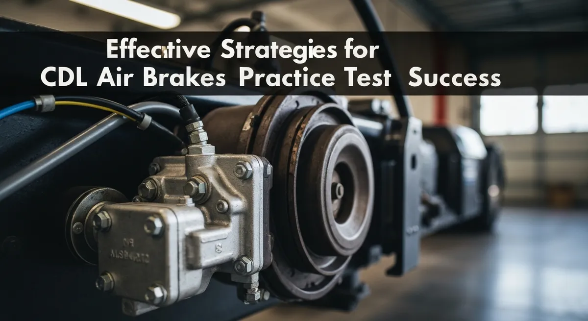 Effective Strategies for CDL Air Brakes Practice Test Success guide - CDL certification study resource