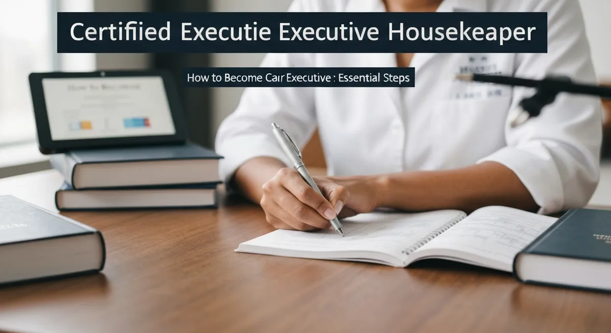 Young Successful Staff Luxurious - Certified Executive Housekeeper study guide