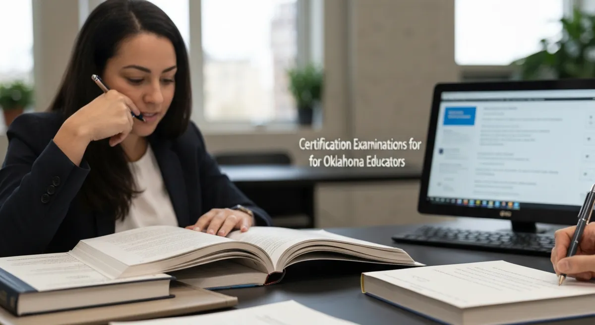 Portrait Talking Middle Aged Tea - Certification Examinations for Oklahoma Educators study guide