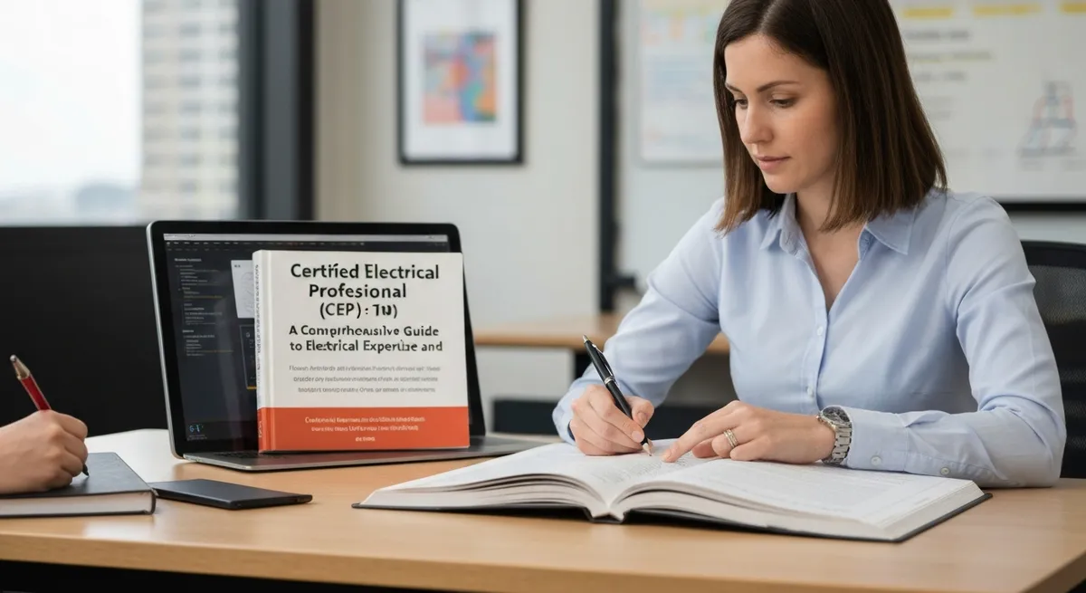 Portrait Electrician Work X - Certified Electrical Professional study guide