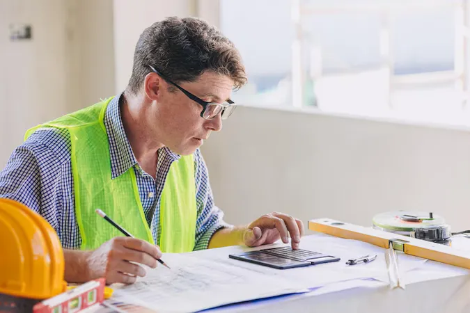 Engineer Builder Calculate Construction Bill Cost Surprised Shock Expression Building Project Cost Excessive Expenditure - Certified Estimating Professional study guide