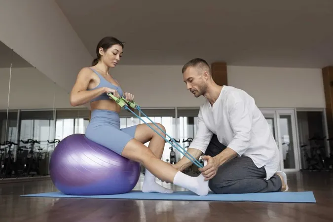 Patient Doing Physical Rehabilitation Helped By Therapists 1 X - Corrective Exercise Specialist Certification study guide