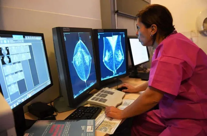 Doctor Looks Results Mammography X - Certified Echocardiography Technician study guide
