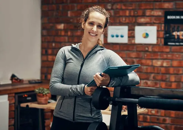 Cmon Join Our Gym Cropped Shot Fitness Instructor Holding Clipboard X - Certified Fitness Professional study guide