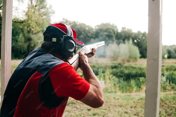 Hunter Shoots With Shotgun Target Special Clothes Headphones - Canadian Firearms Safety Course study guide