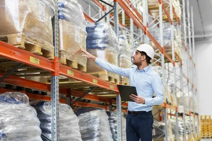 Businessman Helmet With Clipboard Warehouse X - Certified Inventory Manager study guide