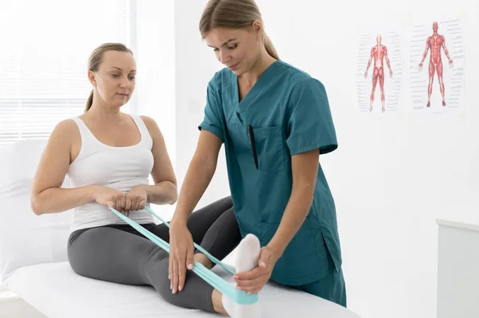 Woman Having Physiotherapy Session X - Certified Lymphedema Therapist study guide
