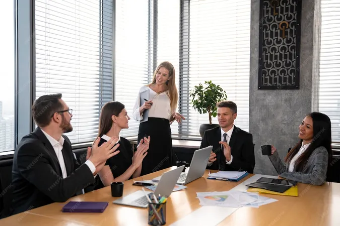 Medium Shot Business Team Working Together 23 - Certified Meeting Manager study guide