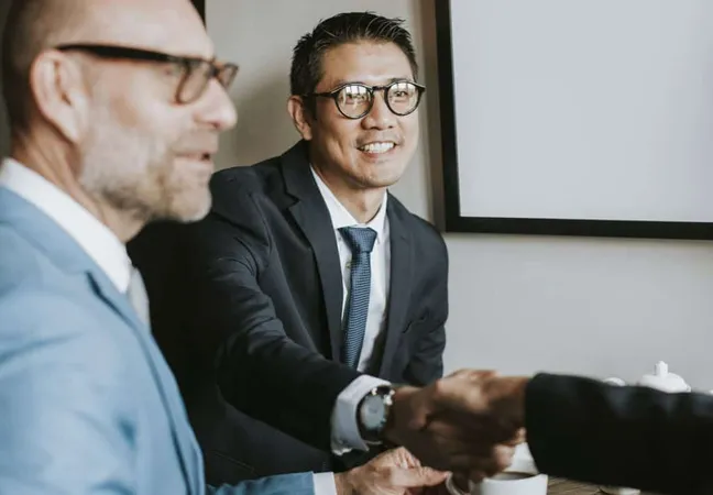 Corporate Businessman Shaking Hands Meeting X - Certified Negotiation Expert study guide