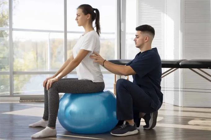 Full Shot Woman Physical Rehabilitation X - College of Kinesiologists of Ontario study guide