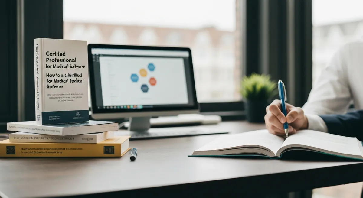 Pharmacist Nurse With Stethoscop 1 - Certified Professional for Medical Software study guide