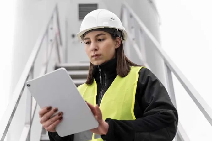 Medium Shot Engineer Holding Tablet X - Certified Reliability Engineer study guide