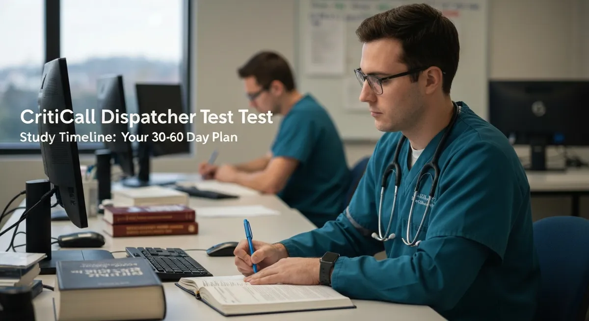Criticall Dispatcher Test Study Timeline: Your 30-60 Day Plan guide - CritiCall Dispatcher Test certification study resource