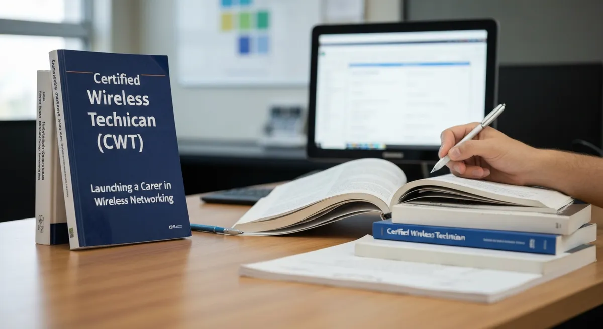 Professional Device Hands Young - Certified Wireless Technician study guide