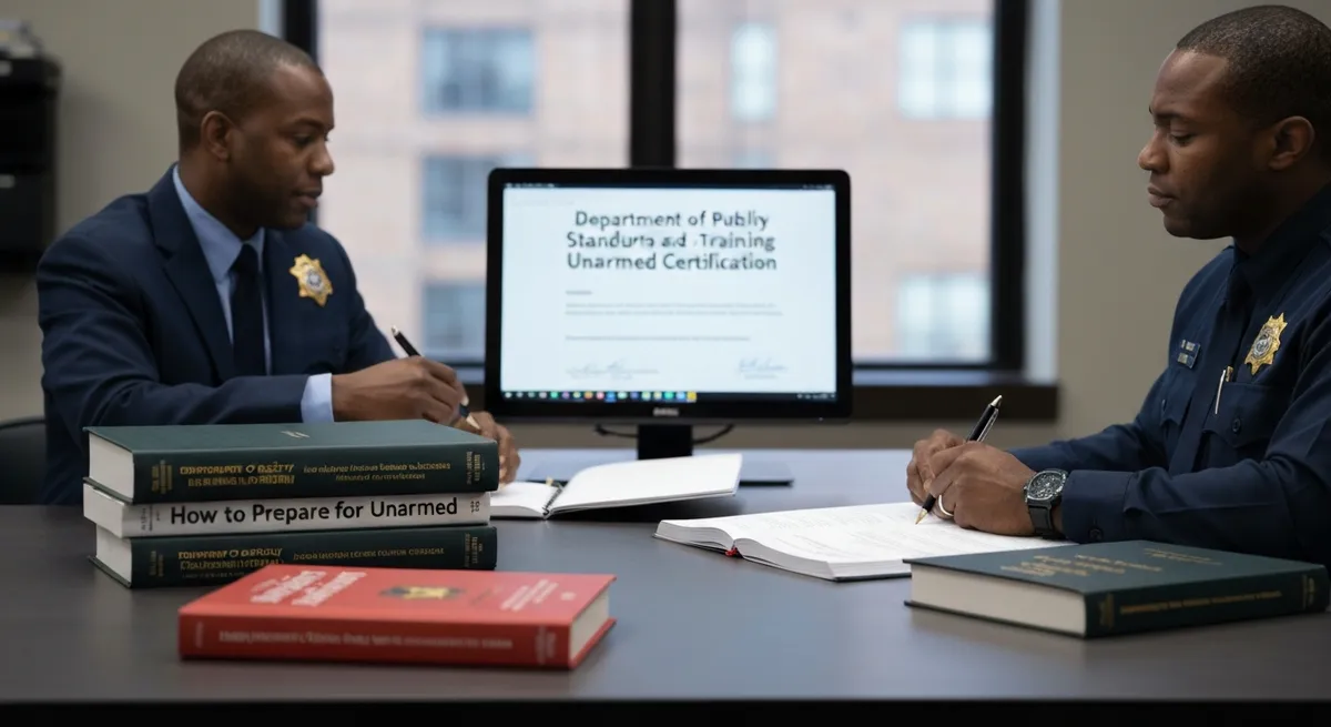 How to Prepare for Unarmed Certification Exams - Department of Public Safety Standards and Training Unarmed Certification certification guide