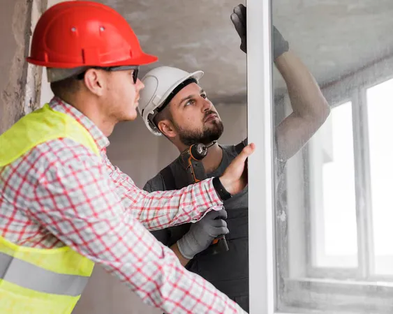 Medium Shot Man Holding Drill 23 - Certified Exterior Insulation and Finish Systems Inspector study guide