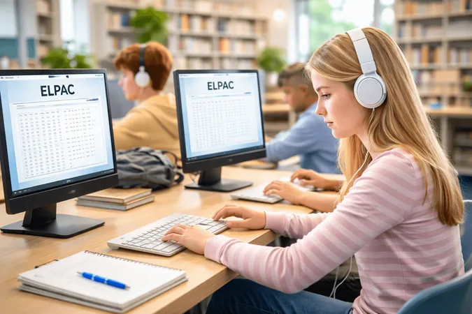 ELPAC Practice Test: Get Ready for the Assessment - English Language Proficiency Assessments for California Practice Test preparation guide