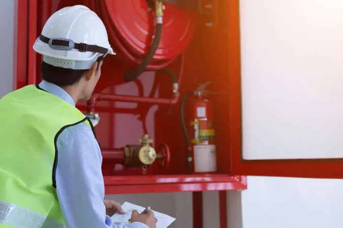 Engineer Inspection Fire Extingu 1 - Fire Safety study guide