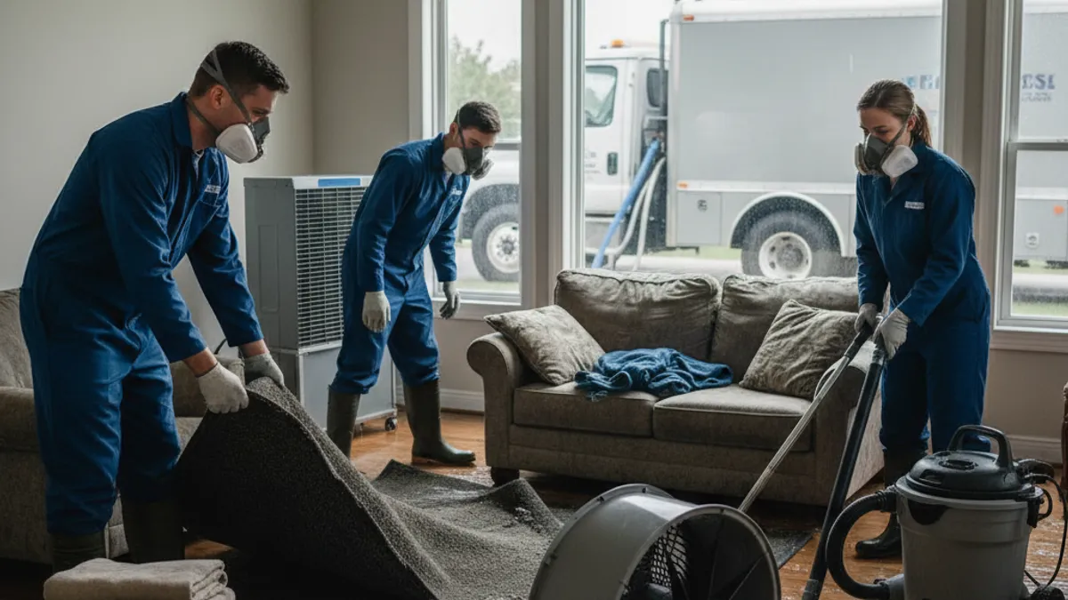 Flood Cleaning Services Restoration Specialist