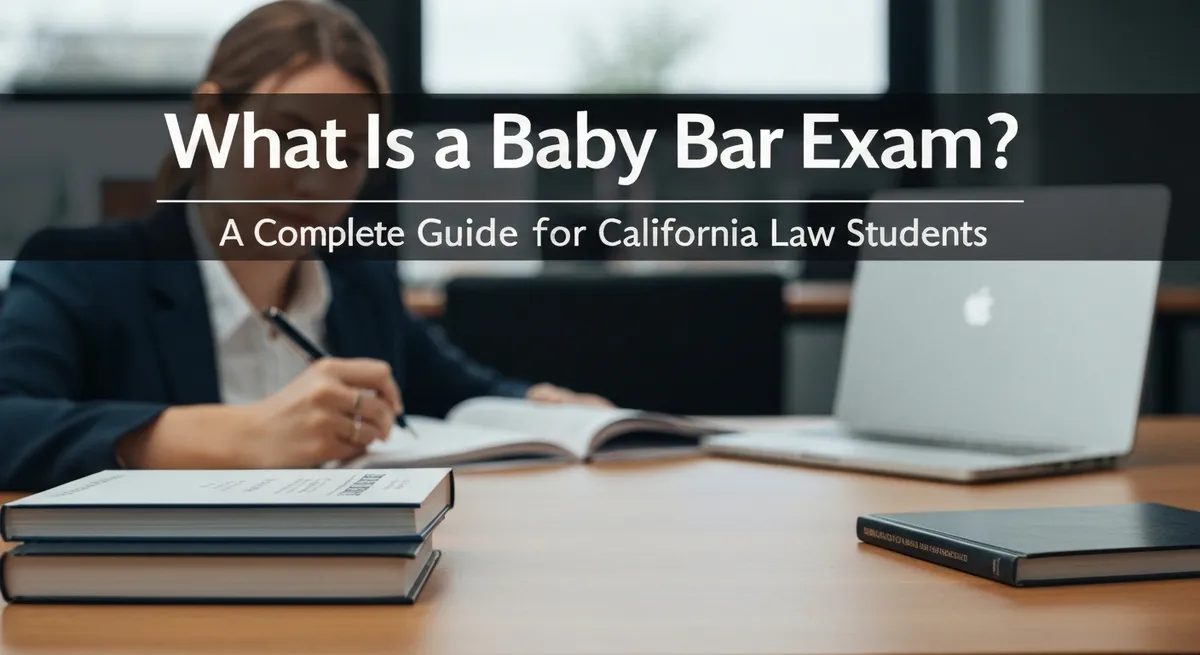 What Is the Baby Bar Exam? A Complete Guide for California Law Students - Baby Bar Exam exam preparation