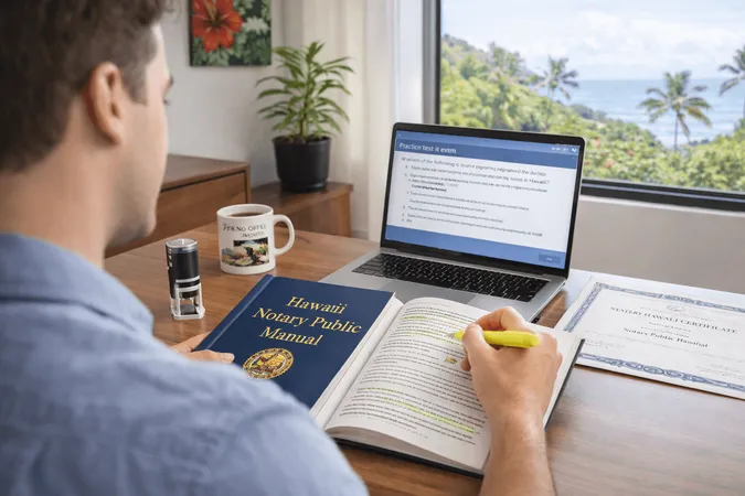 Notary Public Hawaii - Hawaii Notary Exam study guide