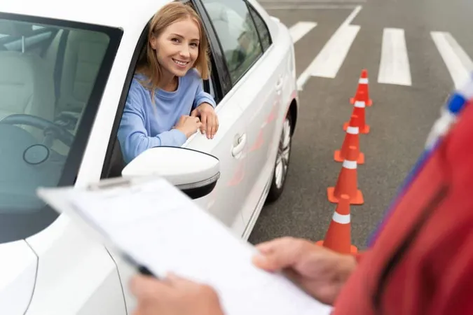 Person Taking Driver S License Exam 1 X - Illinois Department of Motor Vehicle study guide