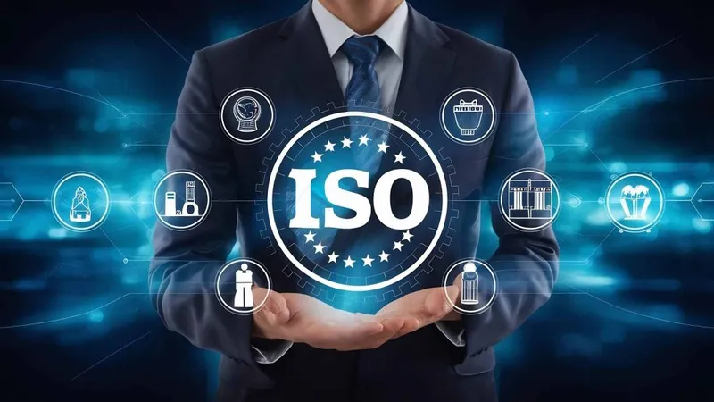 Businessman Operating With Quality Assurance Guarantee Standards Iso Certification Standa X - ISO 9001 Certified Auditor study guide