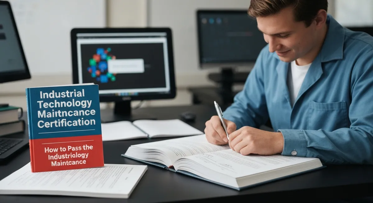 Mechanic Man Wearing Protective - Industrial Technology Maintenance Certification study guide