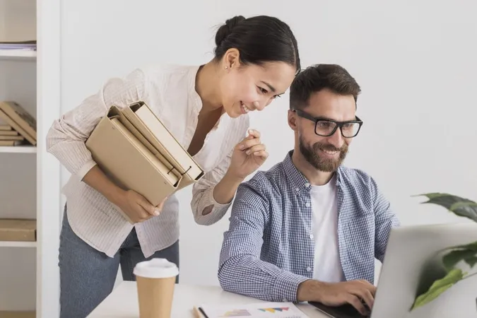 Businesswoman Working With Businessman X - Life and Career Coach Certification study guide