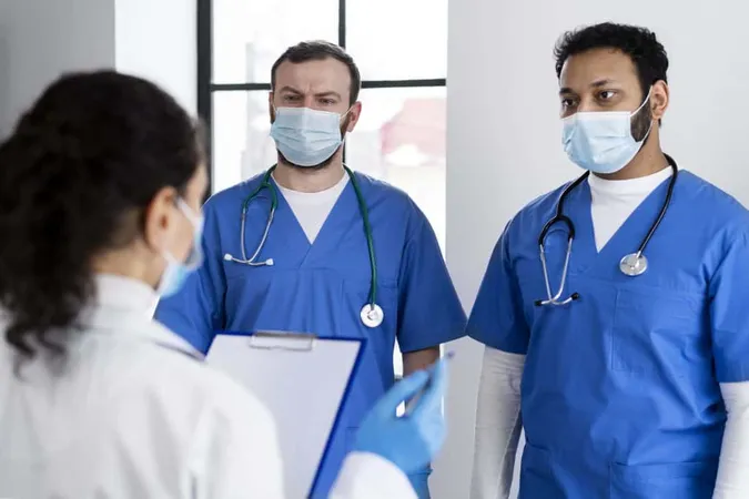 Medium Shot Nurses Talking Doctor X - Certified Practical Nurse study guide