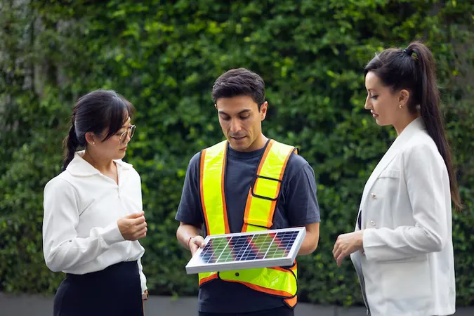 Business Woman Office Building Owner Energy Engineer Plan Project Build Solar Panel - Certified North American Board of Certified Energy Practitioners Specialist study guide