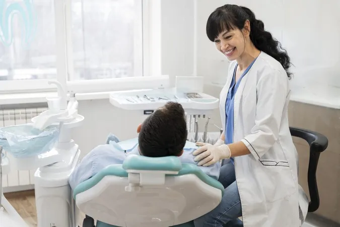 Dentist Doing Check Up Patient X - National Dental Examination of Clinical Competence study guide