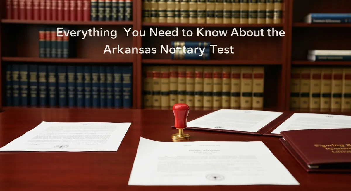 Everything You Need to Know About the Arkansas Notary Test