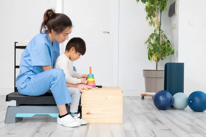 Side View Boy Playing With Toy Blocks Home X - Certified Occupational Therapist Registered study guide