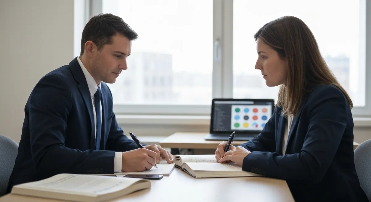 Business People Joining Hand Together Standing Line Meticulous - Performance Assessment for School Leaders study guide