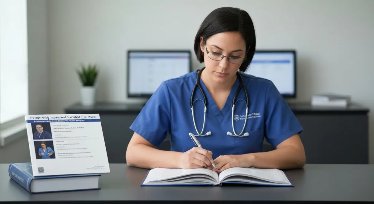 Close Up Woman Adjusting Perfusion - Peripherally Inserted Central Catheter Certified Nurse study guide