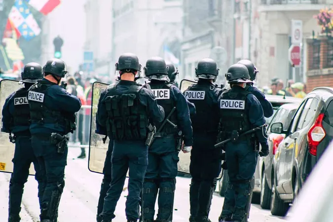 Rear View People City 1 - Police Officer study guide