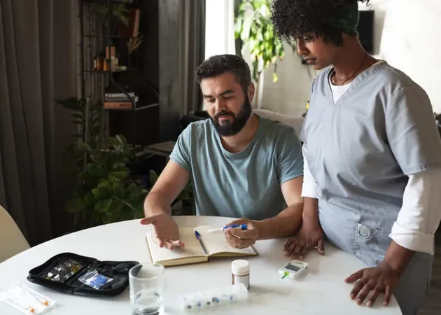 Close Up Nurse Helping Diabetic Person Checking Their Glucose Levels X - DOT Certified Substance Abuse Professional study guide