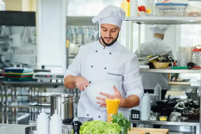 Happy Male Chef Cook Restaurant 1 1 - ServSafe study guide