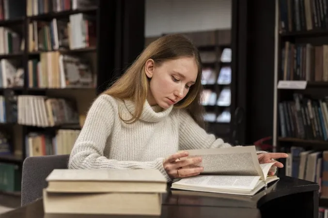 Young Student Working Assignment X - Speed Reading Course study guide