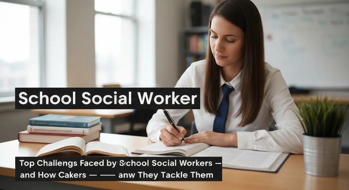 Female Teacher Helping Kids With Their Medical Mask - School Social Worker study guide