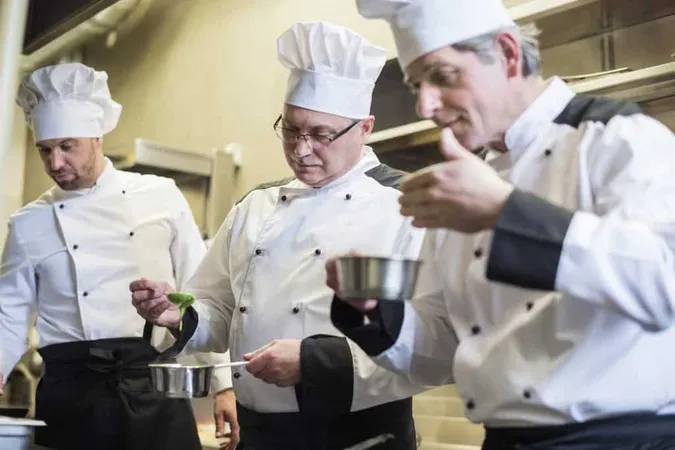 Close Up Chef Cooking Restaurant Kitchen X - Texas Food Handlers Certification study guide