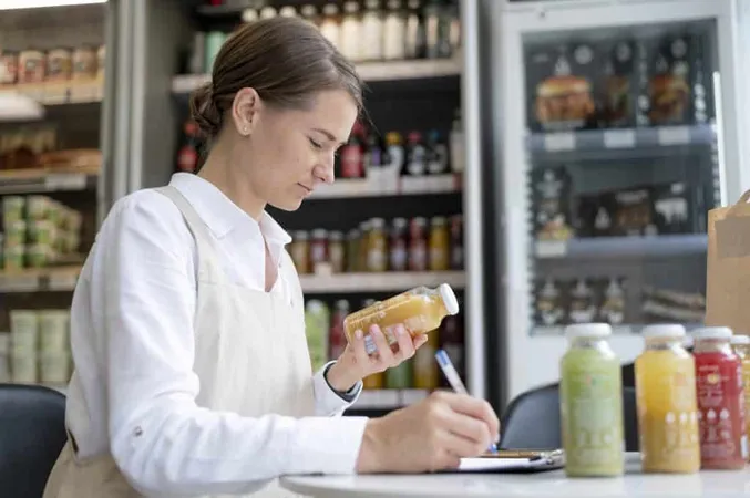 Medium Shot Woman Writing X - Texas Food Manager study guide