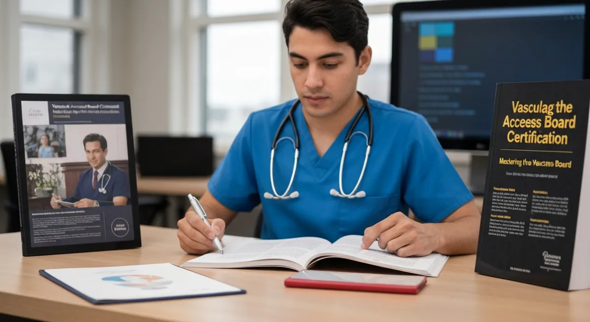 Medical Technologist Doing Blood - Vascular Access Board Certification study guide