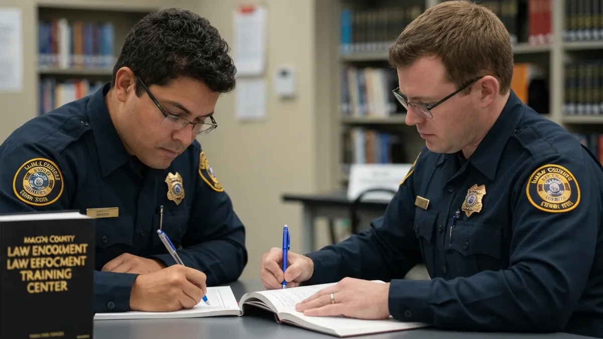 Macon County Law Enforcement Training Center - Law Enforcement certification study resource