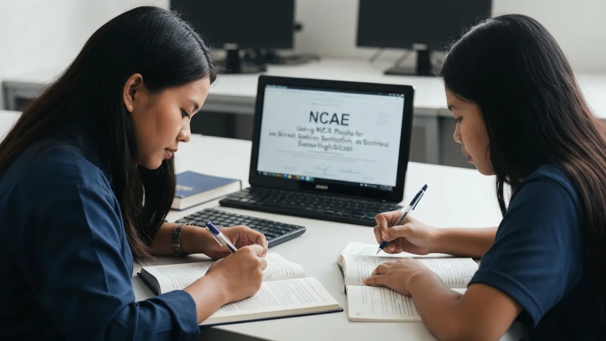 Using NCAE Results for Strand Selection in Senior High School